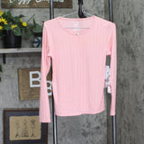 Max And Olivia Girls Long Sleeve Pajama Shirt Top with Scrunchie Pink XL (14/16)