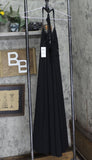 INC International Concepts Womens Lace Long Nightgown 100059837MS Black XS
