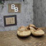 A New Day Ida Woven Raffia Mule Flats 94822385 Beige Brown 9.5M