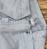 Style & Co Womens Petite Utility Bungee-Hem Capri Pants Seashell Blue 14P