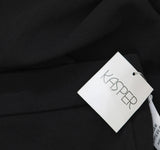 Kasper Womens Pull On Stretch Ankle Pants 10924325 Black XL