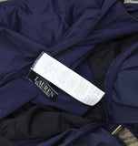 Lauren Ralph Lauren Ring Over The Shoulder One Piece Swimsuit Dark Navy Blue 8