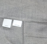 Kasper Womens Draped Open Front Jacket 10909049 Pebble GRay XL