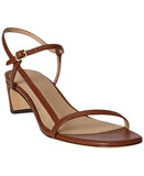 Lauren Ralph Lauren Lainee Mid-Heel Strappy Sandals 802P00097002 Tan Brown 8.5B