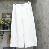 Universal Thread Womens Highest-Rise Palazzo Wide Leg Jeans 94444875 White 14