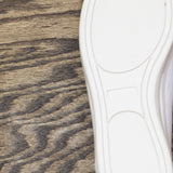 Comfortview Womens The Dottie Slip On Low Top Sneakers White 7.5M