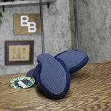 Bridgerton Izzy & Liv Womens Enchanting Floral Bee Slippers Navy Blue 6M