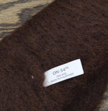 On 34th Womens Solid Brushed Beanie Fuzzy Wool Blend MO1542505 Chocolate Brown