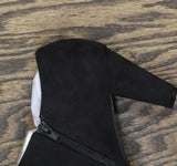 Journee Collection Womens Comfort Sanzi Heeled Booties SANZI-WD Black 10W