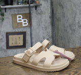 Wild Fable Womens Maysen Footbed Sandals 92235195 Taupe Brown 9M