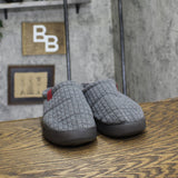 Dluxe By Dearfoams Mens Julien Clog Slippers 86802585 Gray M (9-10)
