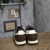 Universal Thread Skyler Jogger Sneakers Low Top Double Lace Brown Multi 9M