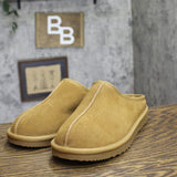 Goodfellow & Co Cruz Genuine Suede Clog Slippers 91308430 Brown 10