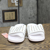 Juicy Couture Women's Slone Slide Sandals JC-SLONE White 8M