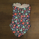 Anne Cole Womens Bandeau One Piece Swimsuit 18MO00560 Blue Multi 10