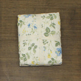 Laura Ashley Meadow Floral Cotton 3-Pc. Duvet Cover Set Blue Multi Queen
