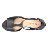 Easy Street Womens Flash Heeled Sandal FLASH Black 7.5W