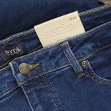 NYDJ Womens Plus Barbara High Rise Bootcut Jeans WPRIBB8516 Quinn Blue 18W