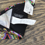 Lauren Ralph Lauren Paisley-Print U-Wire Bikini Swim Top Bordado Black Paisley 8