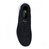 S Sport By Skechers Womens Resse 2.0 Elastic Gore Sneakers 89261300 Black 8M