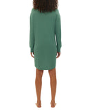 Gap Body Women's Henley Dorm Long-Sleeve Sleepshirt G1062XDLMA Boggy Green L