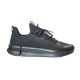 Unos By Sz Woven Lace Low Top Sneakers Black Mens 12.5-13.5 (Womens 14M-15M)