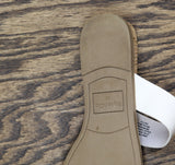 Style & Co. Womens Elliee Flat Sandals 2 Band 10020656300 White Lizard 5.5M