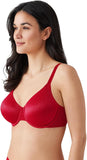 Wacoal Womens Back Appeal Underwire Bra 855303 Barbados Cherry Red 40DD
