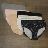 Auden Womens Cotton Briefs 6pk ZXEMY Assorted M