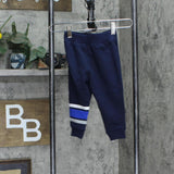 The Children's Place Baby Infant Boy Active Striped Fleece Pants Blue 18M-24M