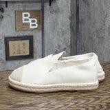 Universal Thread Women's Skipper Wide width Espadrille Flats Cream Off White 10W