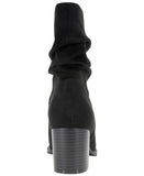 Style & Co. Womens Genoviaa Scrunch Booties Black 6M