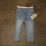 Levi's Baby Girls Skinny Fit Jeans 116100F Palisades Blue 24 Months