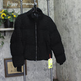 All In Motion Womens Quilted Puffer Jacket 94663368 Black S