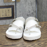 Madden Girl Women's Twila Slide Sandal TWIL01J1 White Multi 7M