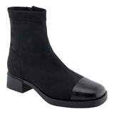 Aerosoles Womens DIMMI Ankle Bootie DIMMI Black Stretch Fabric 6M
