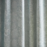 Martha Stewart Floral Room Window Panel Curtains Set of 2 Light Blue 50" x 84"