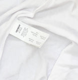 Black Tape Womens V-Neck T-Shirt 1824034 T White S
