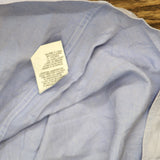 Tommy Hilfiger Mens Ithica Button Up Cotton Dress Shirt Light Blue L 16 32-33