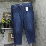 Gloria Vanderbilt Amanda Classic Jeans 30062704 Madison Blue 24W