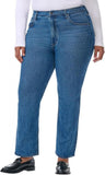Kirkland Signature Women's High-Rise Straight Leg Jeans 7771739 Blue 16