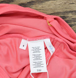 Bleu Rod Beattie Pique Ole Over the Shoulder One Piece Swimsuit Blush Pink 6