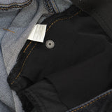CJ Banks Womens Plus Size Tapered Shaped Fit Mid Rise Jeans Dark Blue 24W