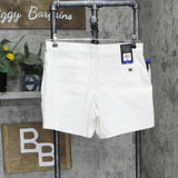Banana Republic Womens Ladies Khaki Chino Shorts 1687118 White 10