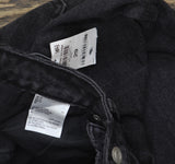 And Now This Womens Distressed Ultra High Rise Straight Jeans Black 29