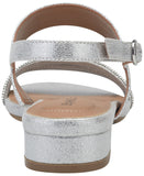Style & Co. Womens Selbiee Slingback Dress Sandals 10019109300 Silver Gray 6.5M