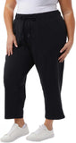 32 Degrees Womens Capri Knit Active Outdoor Pants 1720727 Black S