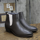 Journee Signature Women's Brigitte Cutout Bootie Shoes BRIGITTE Gray 8.5M