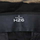 Haggar Mens H26 Premium Stretch Slim Fit Dress Pants 1666c71ce34b4c Black 29x30