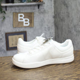 Goodfellow & Co Scout Sneakers Low Top Lace Skater Flat 90971848 White 9.5